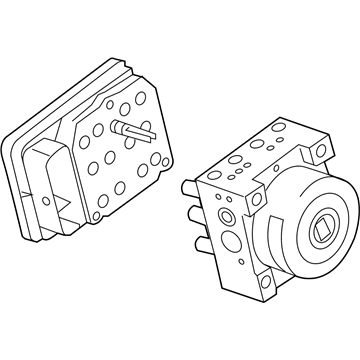 2016 Chevrolet Impala ABS Control Module - 85161999