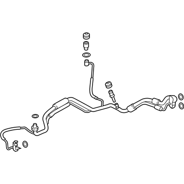 GM 84375100 Hose Assembly, A/C Evap Conn Hose/Tube & Cmpr