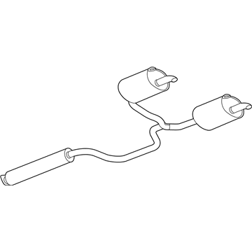 2005 Buick LaCrosse Exhaust Pipe - 19434064