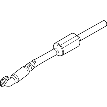 GM 93357647 Exhaust Front Pipe