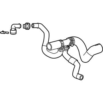 GM 84697657 Hose Assembly, Rad Otlt