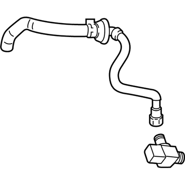 2016 Cadillac CT6 Brake Booster Vacuum Hose - 23130412