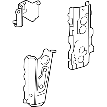 GM 60007872 SUPPORT ASM-F/END UPR TIE BAR