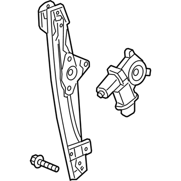 2022 Chevrolet Bolt EUV Window Regulator - 42582713