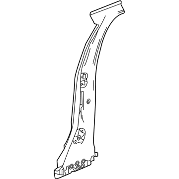 GM 84024380 Reinforcement Assembly, Center Pillar Outer Panel