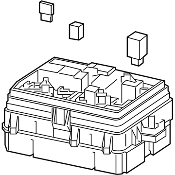 Chevrolet Silverado Fuse Box - 86771158