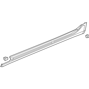 GM 84038041 Molding Assembly, Rkr Pnl *Serv Primer