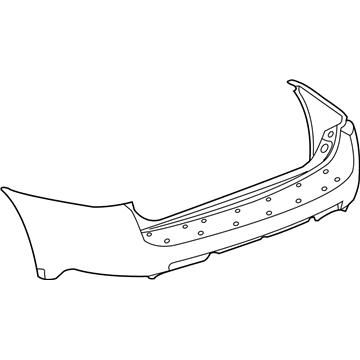 2007 Pontiac Torrent Bumper - 89025791