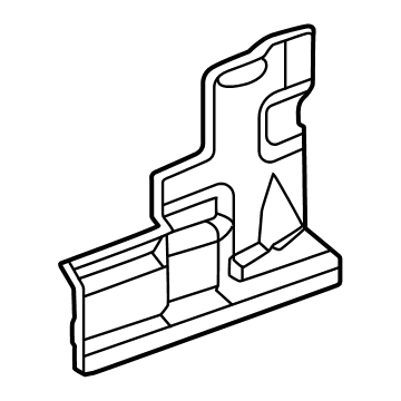 GM 42812175 INSULATOR-HTR & A/C EVPR & BLO MDL