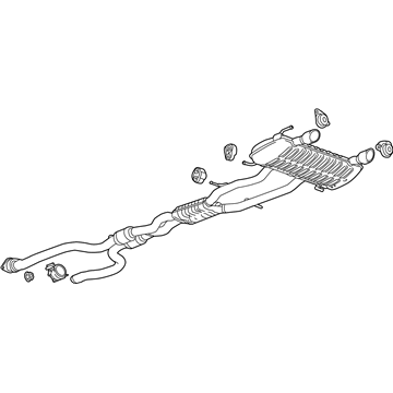 Cadillac CTS Exhaust Pipe - 84399115