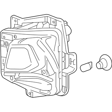 GM 85568108 HEADLAMP ASM-FRT