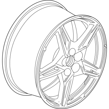 GM 84785085 Wheel, Front