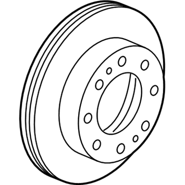 GM 13529518 Front Brake Rotor (Ctd)