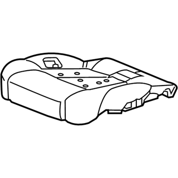 GM 23244547 Pad Assembly, Front Seat Cushion