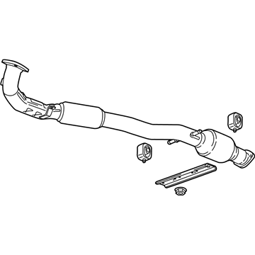 2016 Buick Regal Exhaust Pipe - 84075679