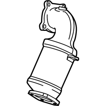 2014 Chevrolet Malibu Catalytic Converter - 19420223