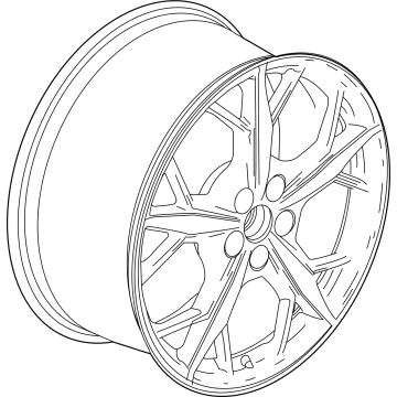 2021 Chevrolet Corvette Spare Wheel - 84600212