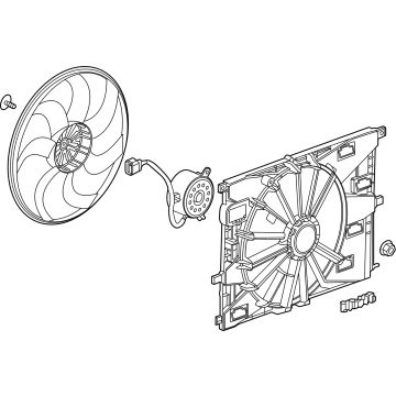 2021 Buick Encore GX Fan Blade - 60002453