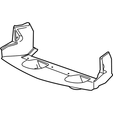 GM 23444078 Baffle,Radiator Air Lower