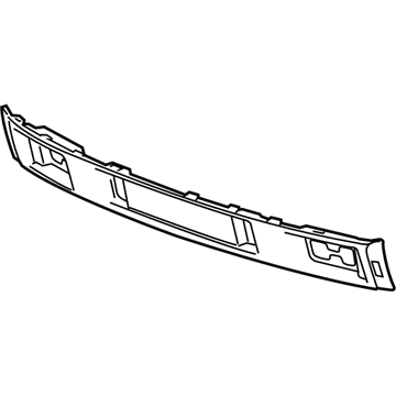 GM 22936424 Molding, Front Bumper Fascia Lower