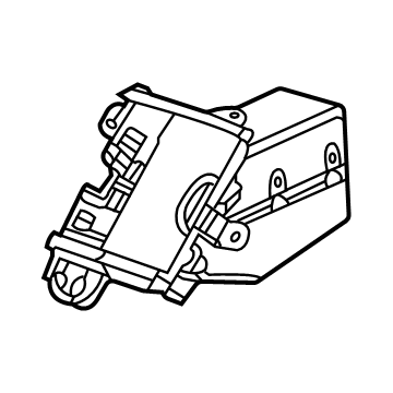 GM 84677768 Compartment Assembly, I/P Upr Ctr *Jet Black