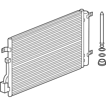 2014 Chevrolet Spark A/C Condenser - 22960940