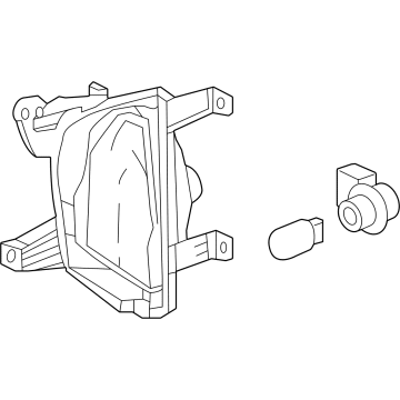 GM 85107675 Lamp Assembly, Front Si T/Sig