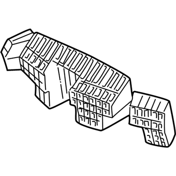 GM 16514311 Absorber, Front Bumper Fascia Energy