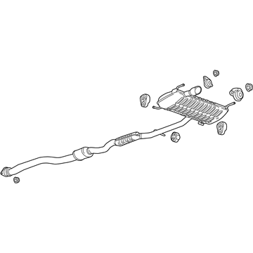 2016 Cadillac ATS Exhaust Pipe - 19420257