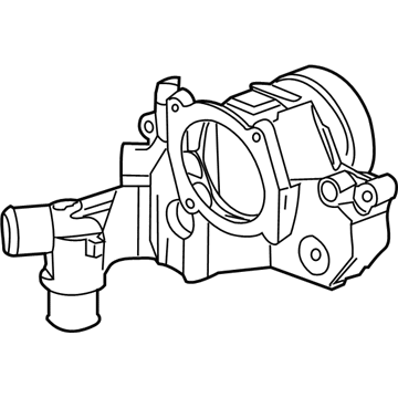 GM 12583849 Engine Coolant Outlet