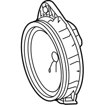 GM 84664541 Speaker Assembly, Rdo Frt S/D