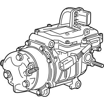 2019 Cadillac CT6 A/C Compressor - 84348556