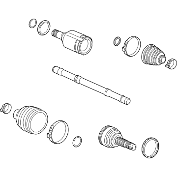 Buick Envista Axle Shaft - 60006370