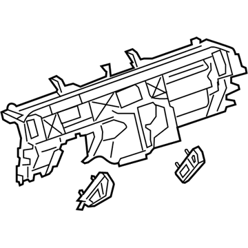 GM 22683141 REINFORCEMENT, Instrument Panel