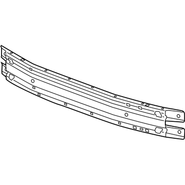 GM 84226217 Absorber, Front Bpr Fascia Engy *Black