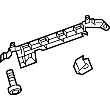 GM 84172892 Guide Assembly, Front Bumper Fascia