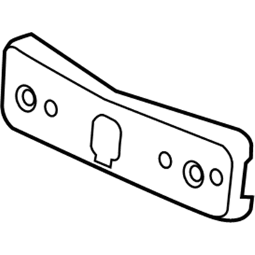 GM 22985178 Bracket, Front License Plate