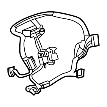 GM 84707649 Harness Assembly, Strg Whl Horn Sw Wrg