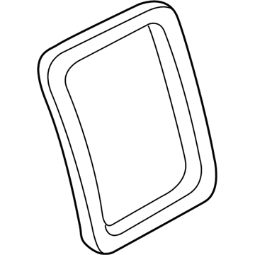 GM 22888209 Weatherstrip, Intermediate Side Door Window<See Guide/Control