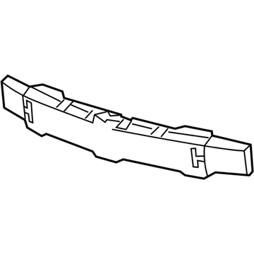 GM 10380103 Absorber, Front Bumper Energy