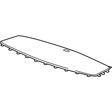 GM 22765829 Cover,Radio Rear Speaker Opening