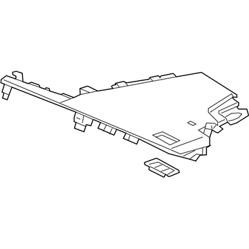 GM 84770042 Panel Assembly, I/P Upr Tr *Dk Titanium