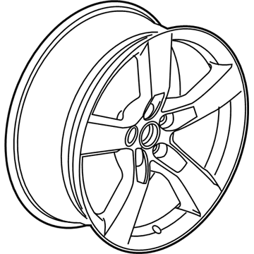 GM 9599045 Wheel Rim,Rear