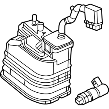 Chevrolet Corvette Vapor Canister - 86798371