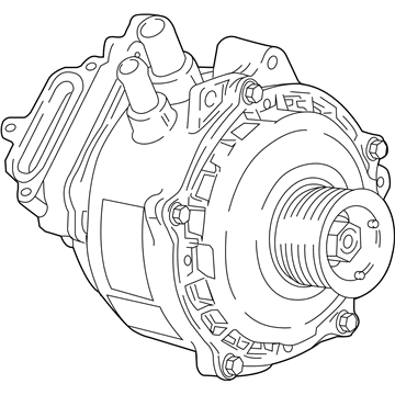 2016 GMC Sierra Alternator - 24287484