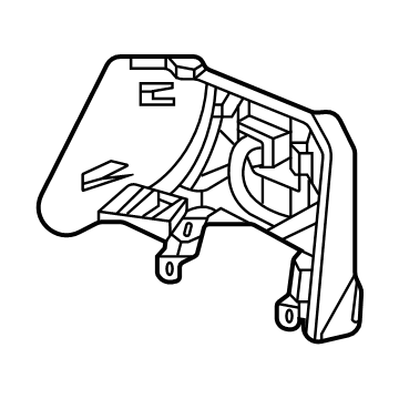 GM 13548085 BRACKET-F/SEAT BK FIN PNL