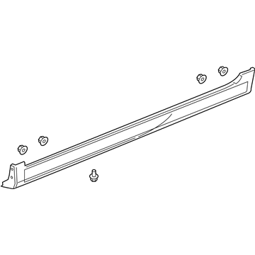 GM 95262405 Molding Assembly, Rocker Panel *Service Primer