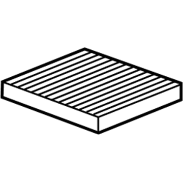 GM 23135671 Filter, Pass Compartment Air