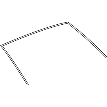 GM 15146480 Molding, Rear Window Upper Reveal