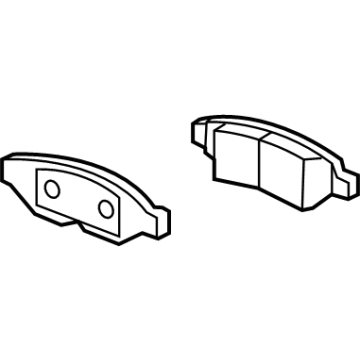 GM 85560926 PAD KIT-RR DISC BRK